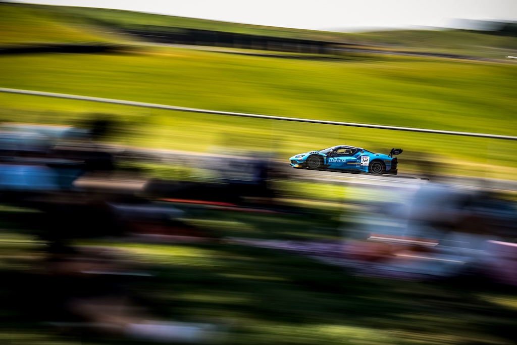 Frederik Schandorff på podiet i GTWC America-debut
(Foto: AF Corse)